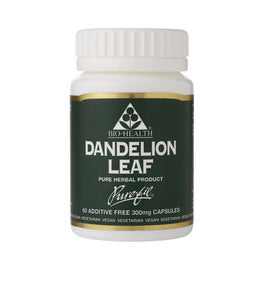 Dandelion Leaf 300mg powdered leaf 60 capsules