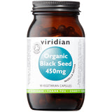 Viridian Black Seed 450mg Veg Caps 90 size #944  (Expiry Date 11-2024)