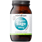 Viridian Sage 400mg Veg Caps 90 size #962