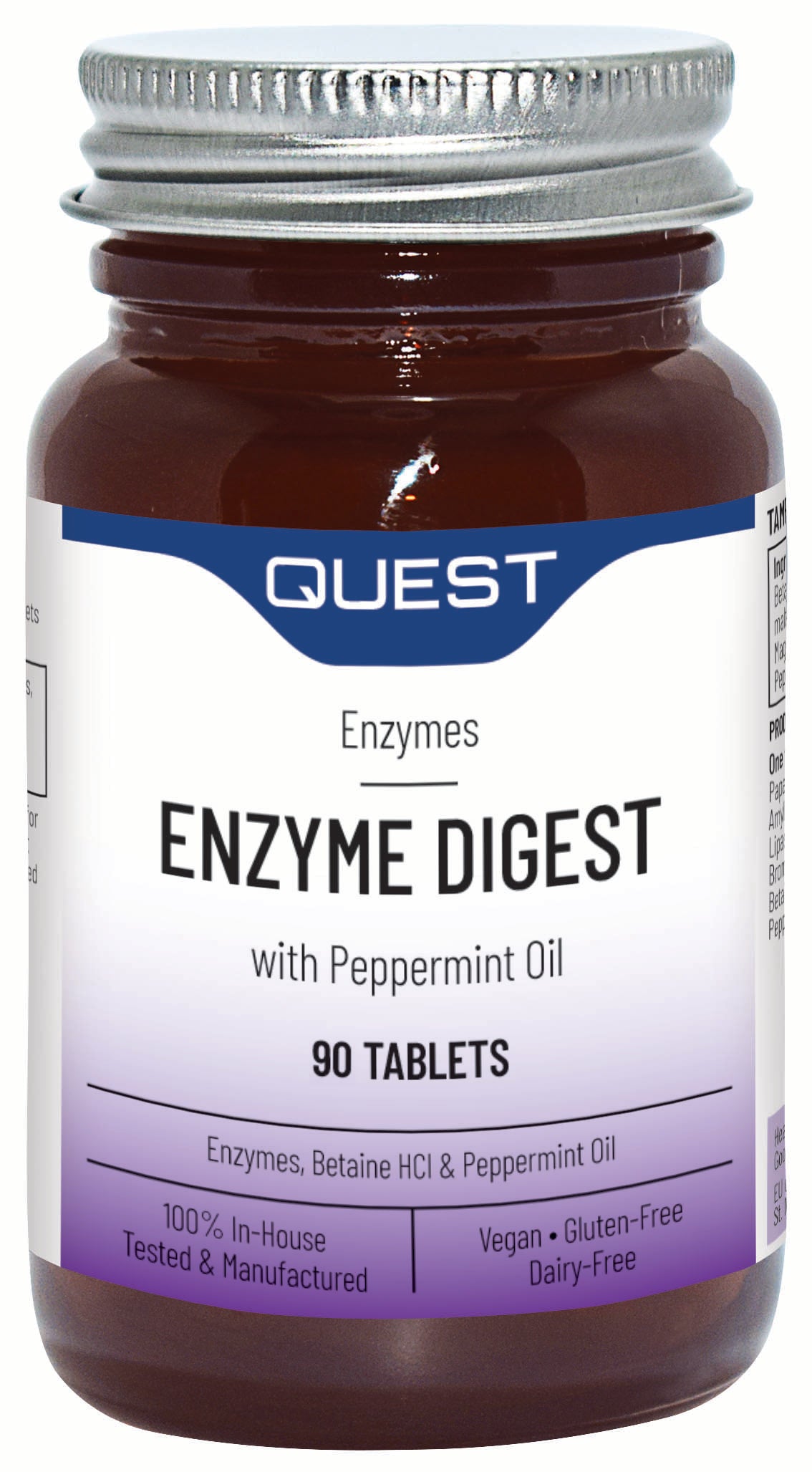 Quest Vitamins - Enzyme Digest (90 Capsules)