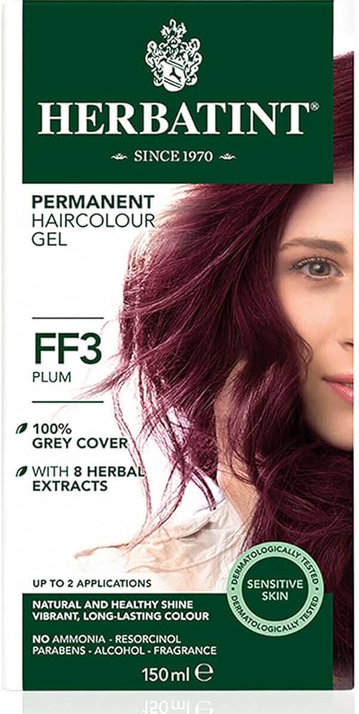 Herbatint Permanent Hair Colour FF3 Plum