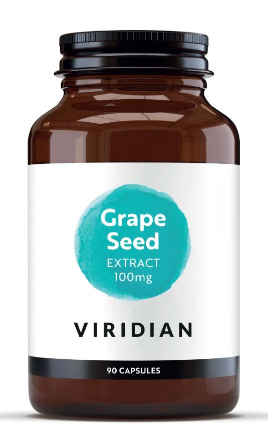 Viridian Grape Seed Extract 100mg Veg Caps 90 size #142