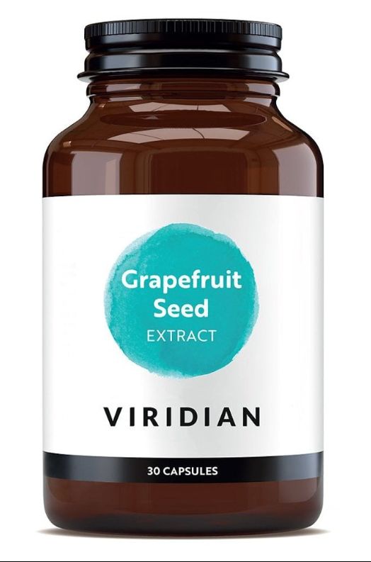 Viridian Grapefruit Seed Extract 400mg Veg Caps 30 size #395