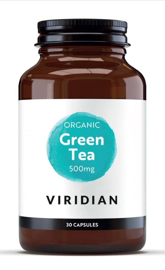 Viridian Green Tea 500mg Veg Caps 30 size #953