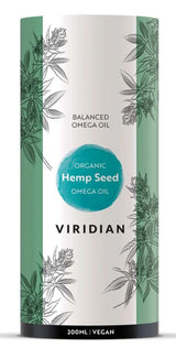 Viridian Hemp Omega Oil (Organic) ** 200ml size #510