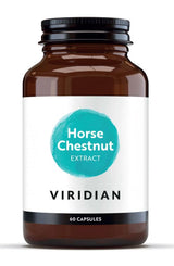 50% Off - Viridian Horse Chestnut Extract Veg Caps 60 size #886 (Expiry 04-2027)