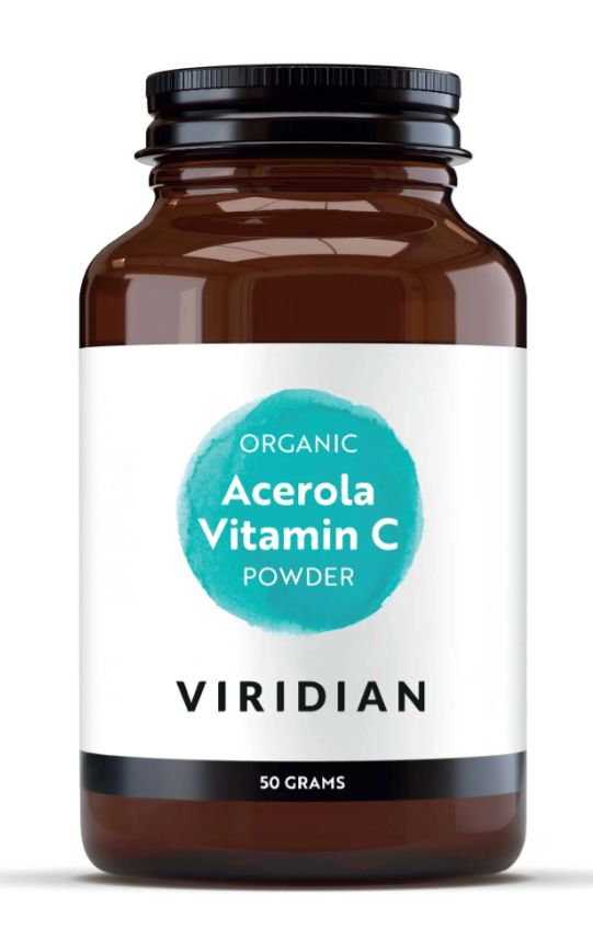 Viridian Acerola Vitamin C Powder (Organic) 50g size #265 Up To 30% Off