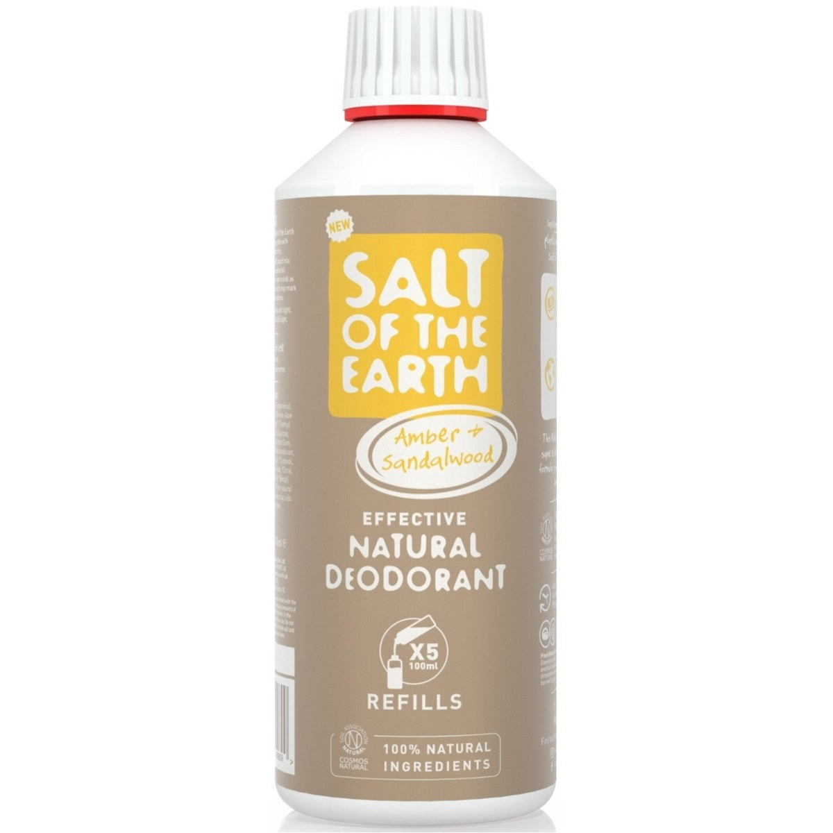 Salt Of The Earth Amber & Sandalwood Refill # 500ml