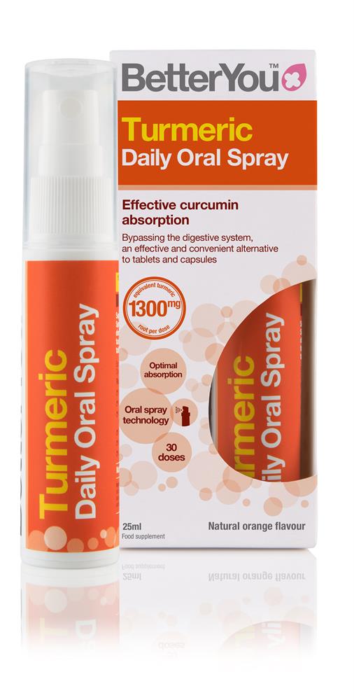 BetterYou Turmeric Daily Oral Spray 25ml