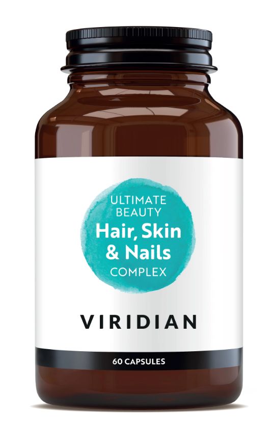 Viridian Ultimate Beauty Skin, Hair and Nails Complex Veg Caps 60 size #161