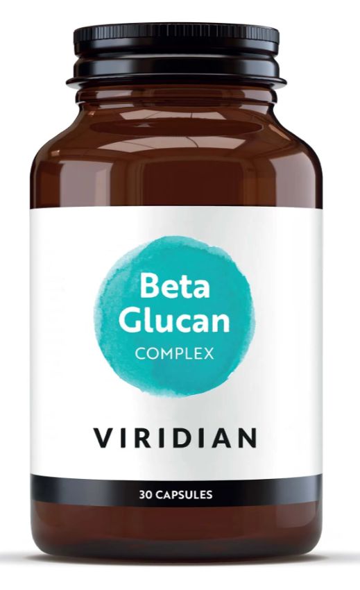 Viridian Beta Glucan Complex Veg Caps 30 size #376