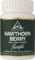 Bio Health Hawthorn Berry 450mg 60 Caps