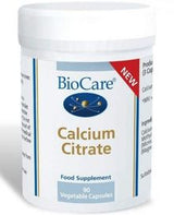 Biocare Calcium Citrate 90 Capsules # 18990