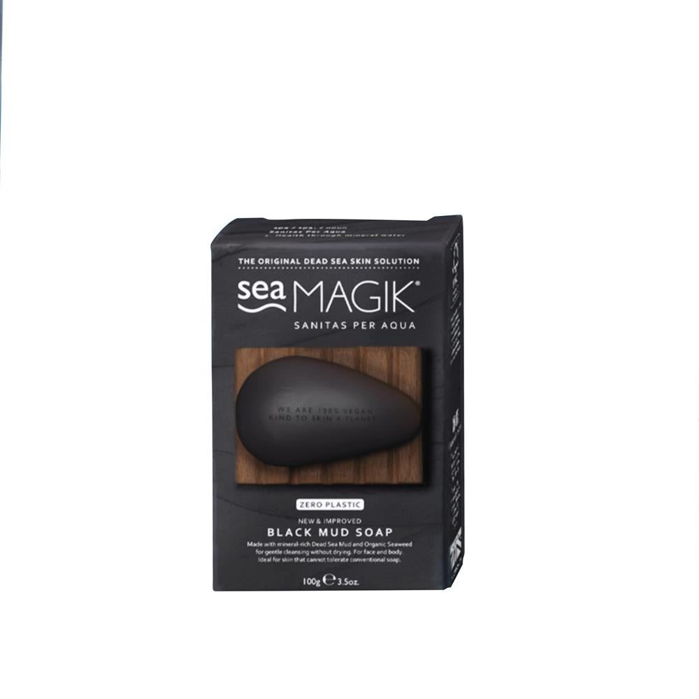 Dead Sea Spa Magik Black Mud Soap # 100g