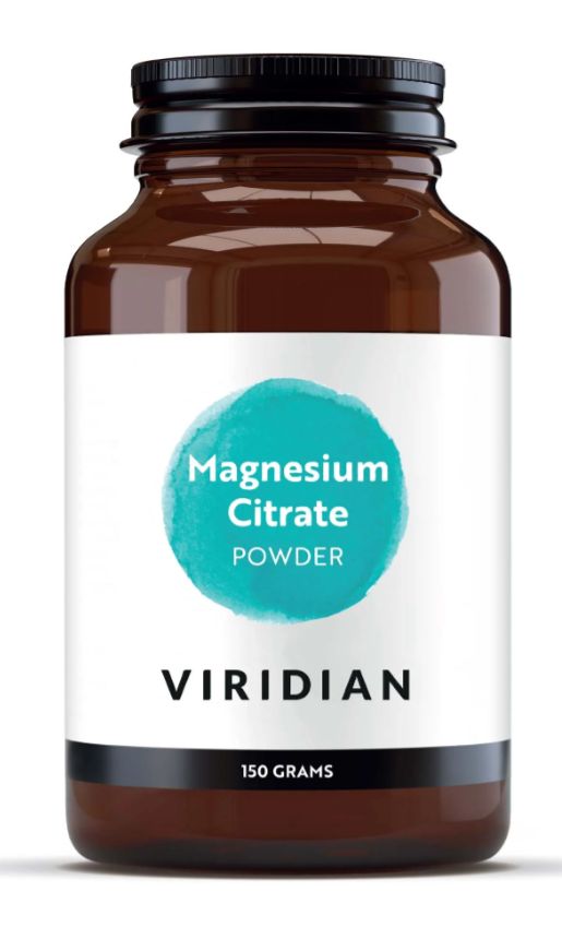 Viridian Magnesium Citrate Powder 150g size #333