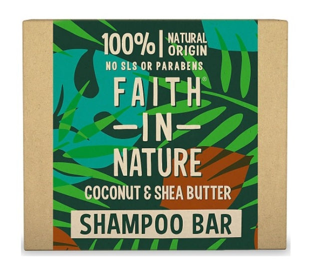 Faith In Nature Shampoo Bar Coconut & Shea Butter 85gm