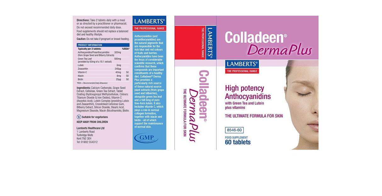 Lamberts Colladeen Derma Plus (60 Tablets) # 8546