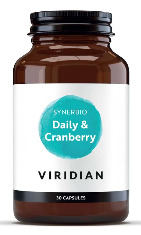 Viridian Synerbio Daily & Cranberry Veg Caps 30 size #450