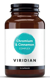 Viridian Chromium & Cinnamon Complex Veg Caps 14 size #318 Up To 30% Off