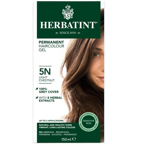 Herbatint Permanent Hair Colour 5N Light Chestnut - Up to 34% Off