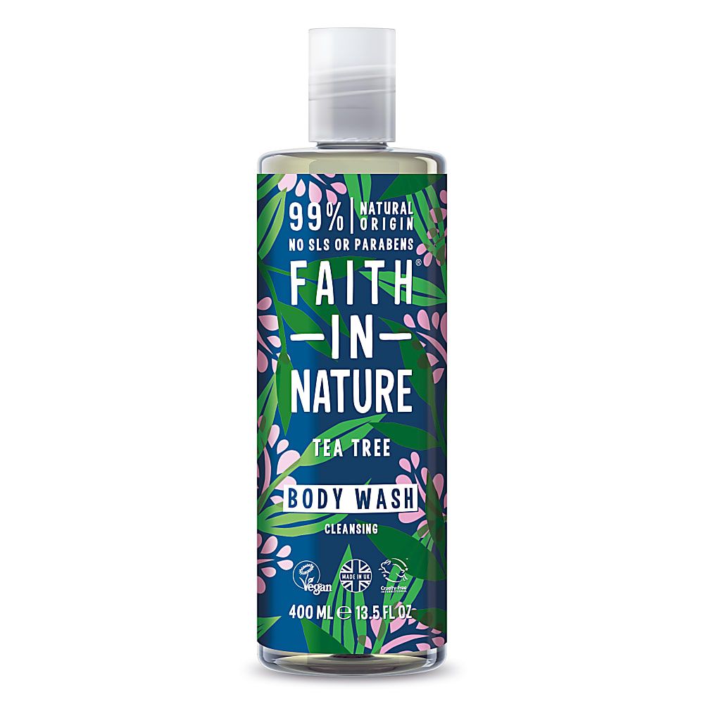 Faith In Nature Tea Tree Body Wash 400ml