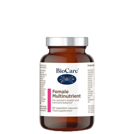 Biocare Female Multinutrient 90 Vegcaps # 24690