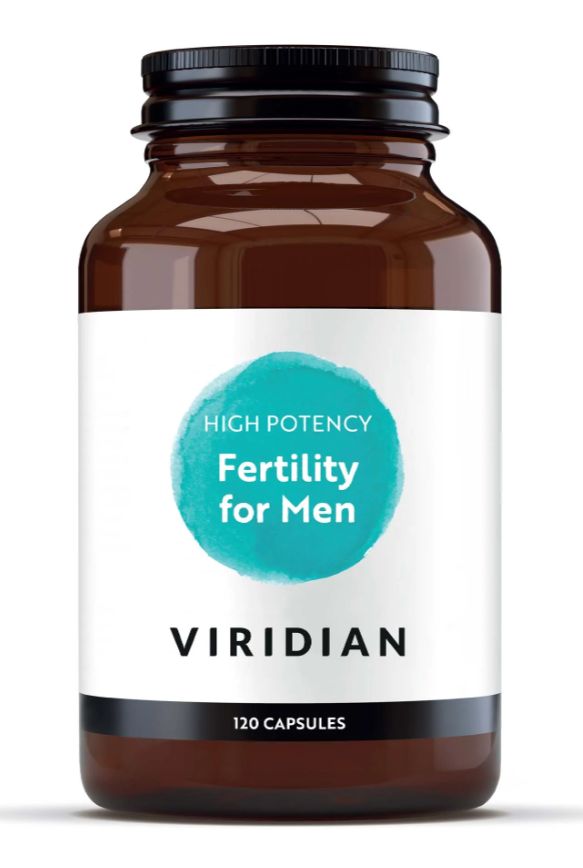 Viridian Fertility for Men (High Potency) Veg Caps 120 size #171