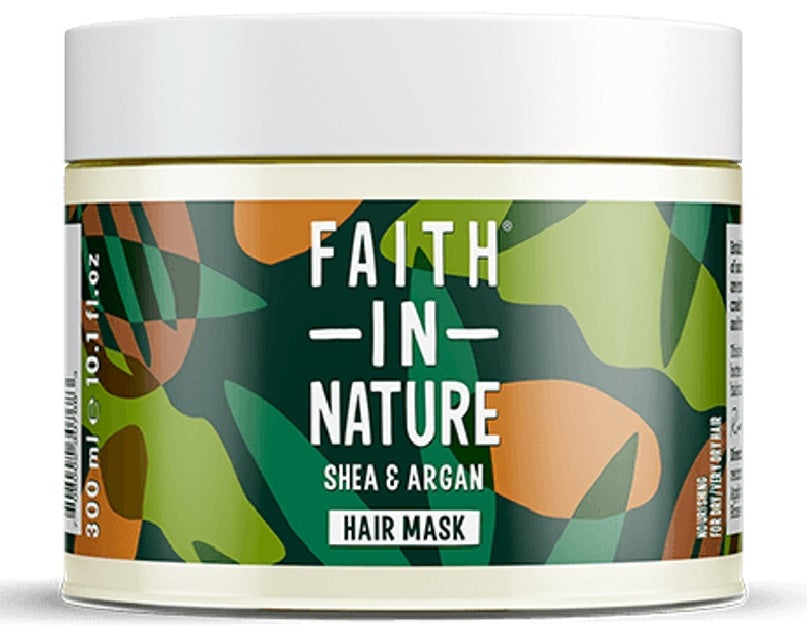 FAITH IN NATURE SHEA & ARGAN NOURISHING HAIR MASK # 300ml