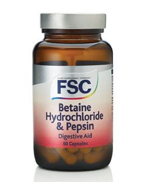 FSC Betaine Hydrochloride 60 Capsules