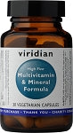 Viridian High Five Formula Multivitamin Veg Caps 30 size #110 Up To 30% Off