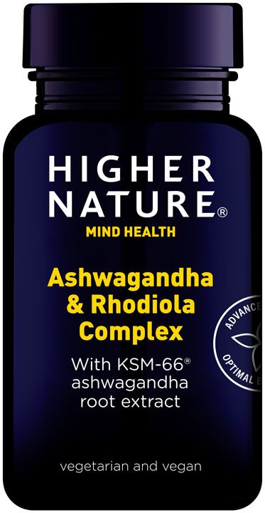 Higher Nature Ashwagandha and Rhodiola Complex # ARC030