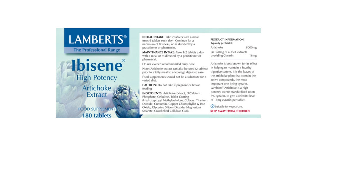 Lamberts Ibisene  (180 Tablets) #8558