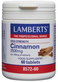 Lamberts Cinnamon 2500mg ( 60 Tablets) # 8572