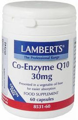 Lamberts Co-Enzyme Q10 30mg ( 60 Caps) # 8531