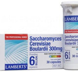 Lamberts Saccharomyces Cerevisiae Boulardii 300mg 6 Billion Organisms Per Capsule 30 Caps #8521