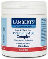 Lamberts Vitamin B-100 Complex ( 200 Tablets) # 8032