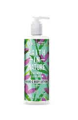 FAITH IN NATURE LAVENDER & GERANIUM HAND AND BODY LOTION # 400ML