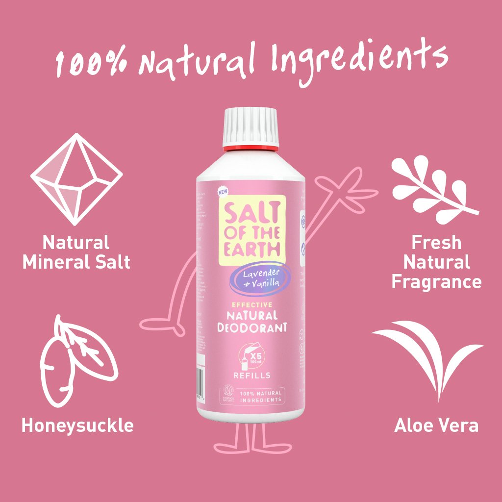 Salt Of The Earth Lavender & Vanilla Refill # 500ml