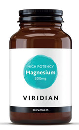 Viridian Magnesium 300mg (High Potency) Veg Caps 30 size #303