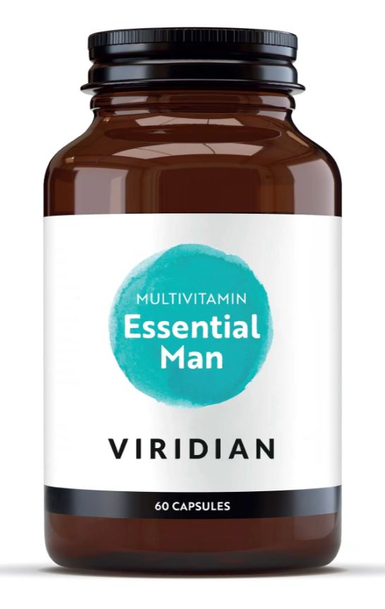 Viridian Essential Man Multivitamin Veg Caps 60 size #007