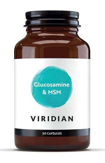 Viridian Glucosamine & MSM Veg Caps 30 size #390