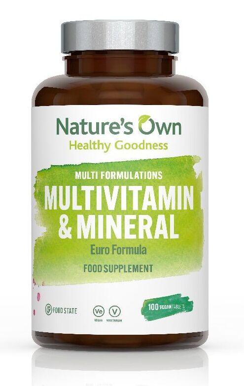 Nature's Own Multivitamin & Mineral Euro Formula - 100 tablets