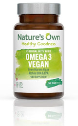 Nature's Own Omega 3 Vegan - 60 Capsules