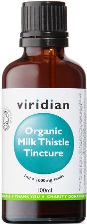 Viridian Milk Thistle Tincture (Organic) 100ml size #616