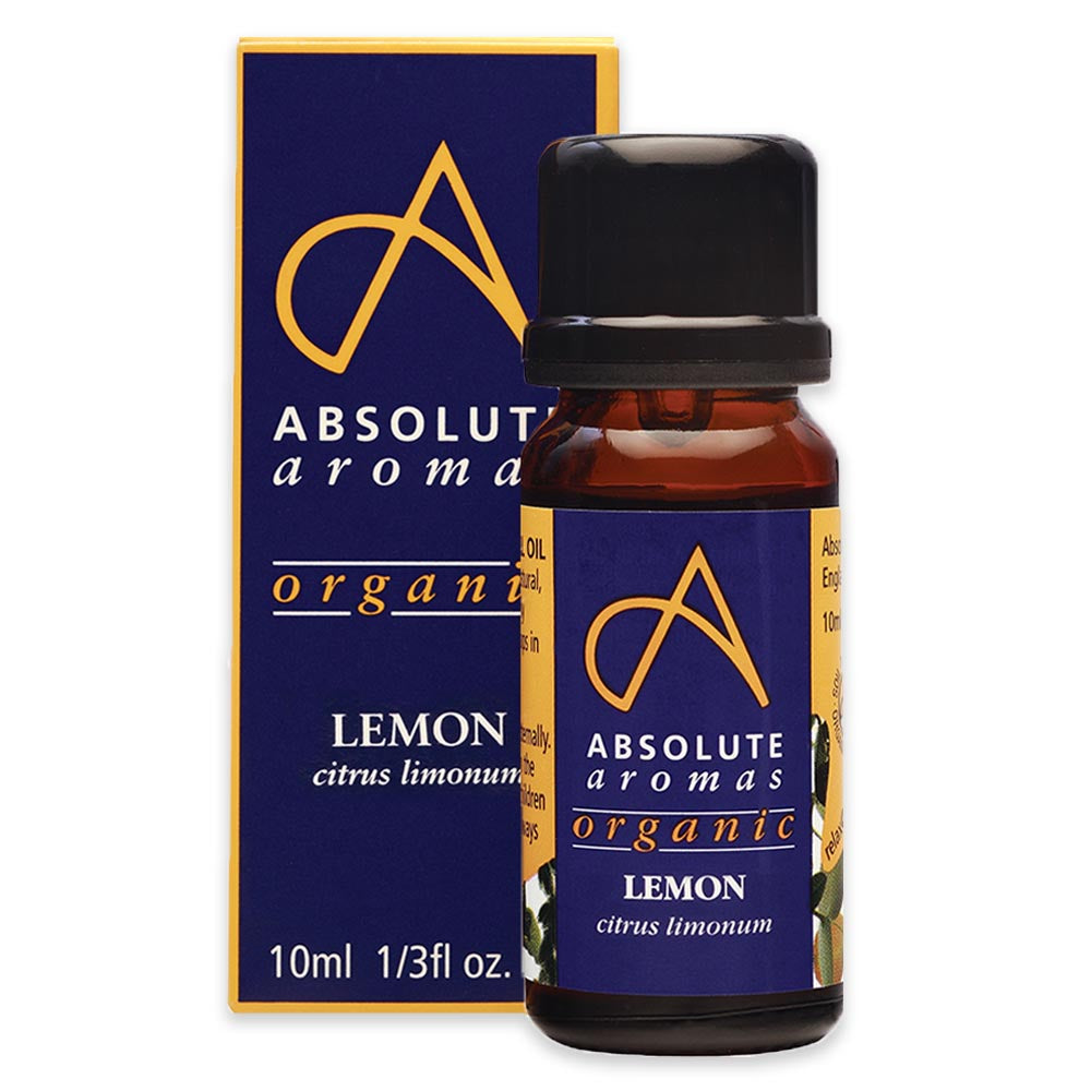 Absolute Aromas Organic Lemon Oil 10ml # AA-OR011