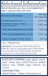 Wiley's Finest Peak EPA – 30 softgels