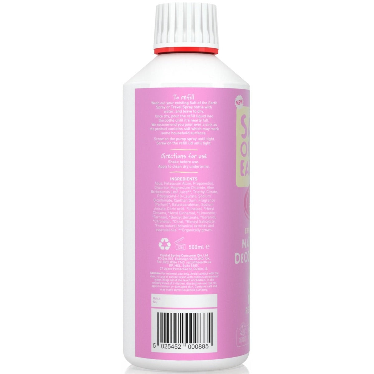 Salt Of The Earth Peony Blossom Spray Refill # 500ml