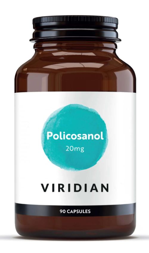 Viridian Policosanol 20mg Veg Caps 90 size #379