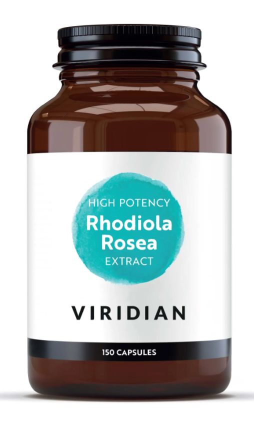 Viridian Rhodiola Rosea Extract (High Potency) Veg Caps 150 size #988