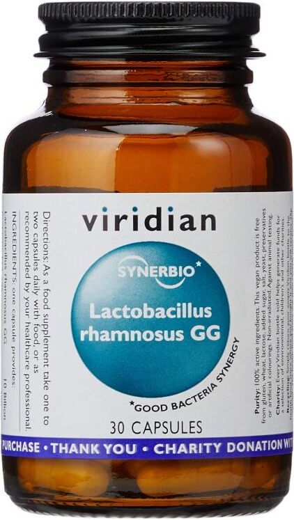 50% Off - Viridian Synerbio Lactobacillus Rhamnosus GG Veg Caps 30 size #420 (Expiry 10-2025)